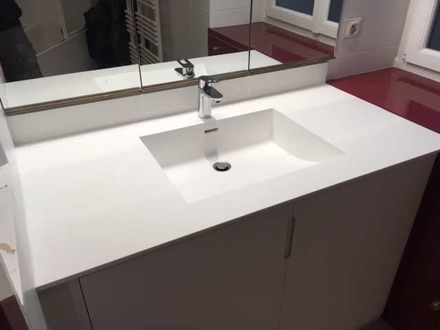 plan vasque - bf pro - corian